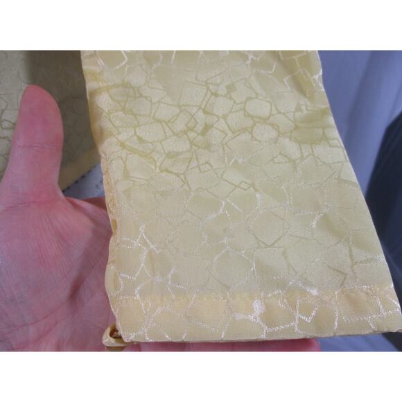 Vintage Yellow Silky Pendleton Professional Secretary Blouse 6 - Picture 6 of 9